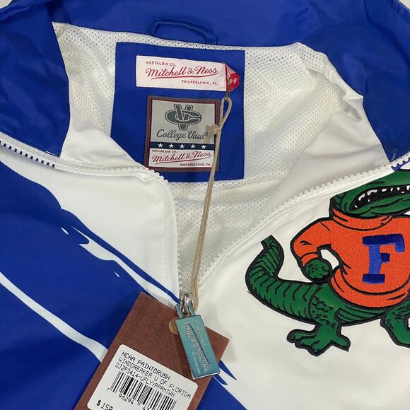 Florida Gators Mitchell & Ness Painbrush Windbreaker Jacket - Picture 4 of 6